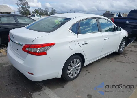 2015 Nissan Sentra S from USA, damaged, VIN 3N1AB7AP7FY348026